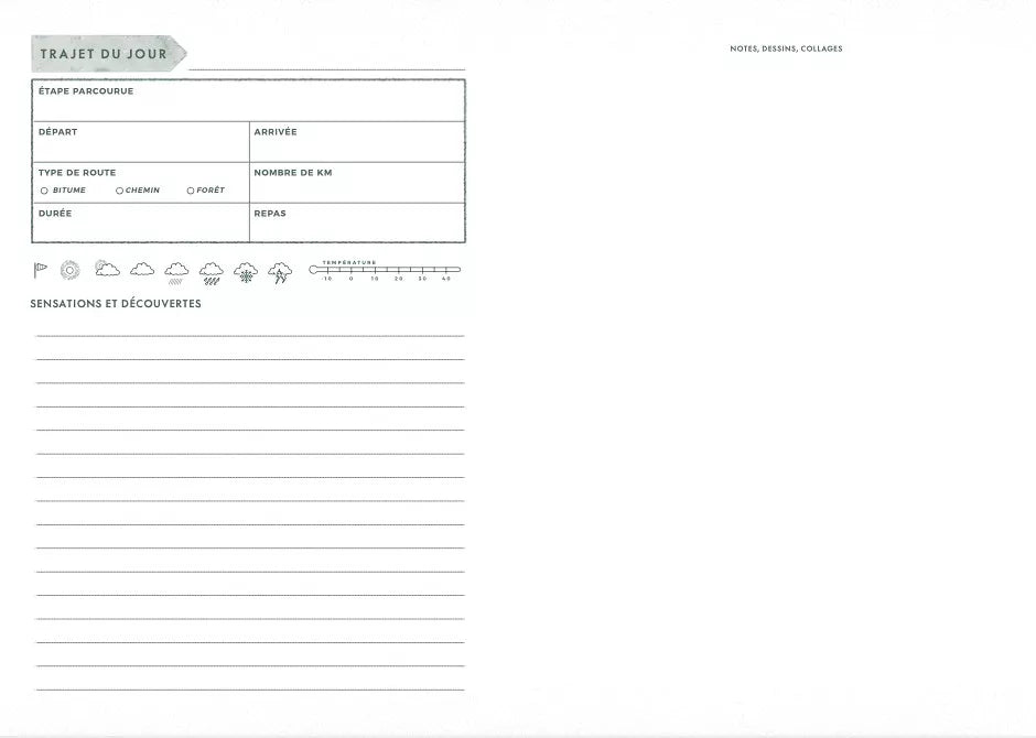 VanLife Carnet de Voyage