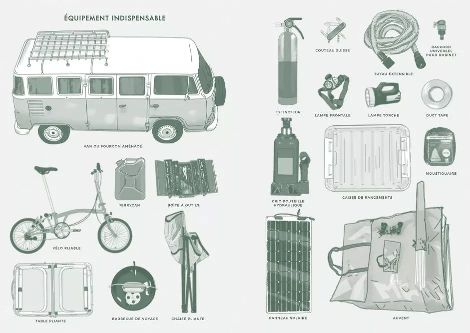VanLife Carnet de Voyage