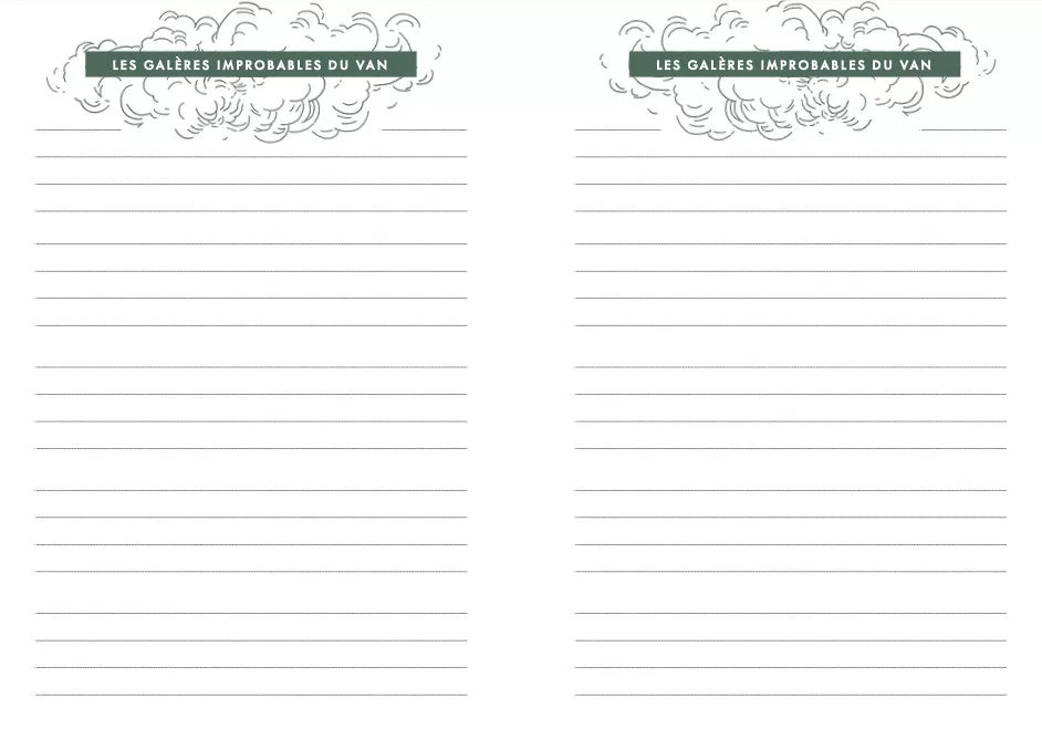 VanLife Carnet de Voyage