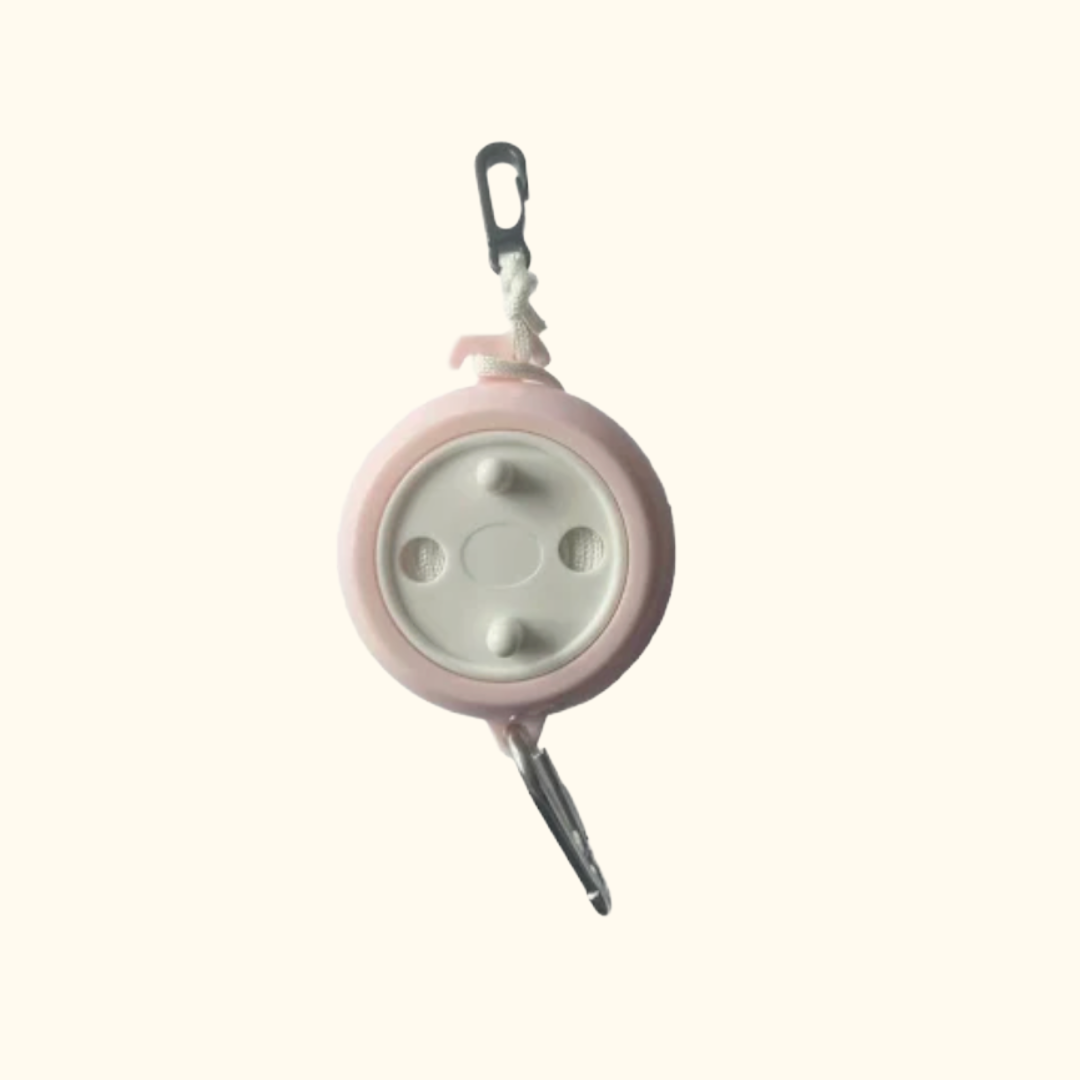 Fil à linge rétractable