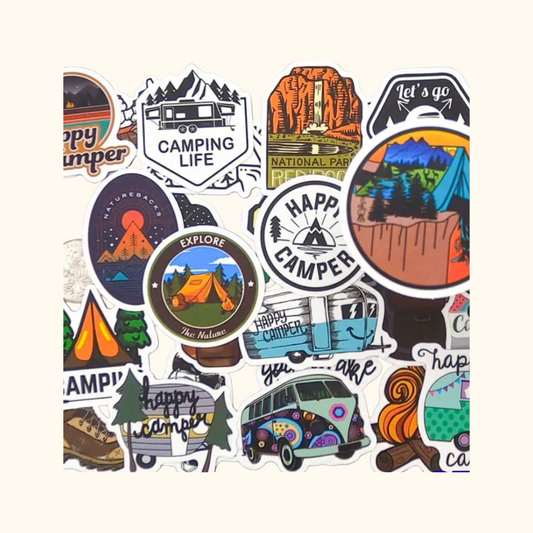 Pack 50 Stickers Vanlife